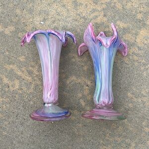 Murano Studio pair of vases
